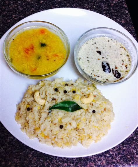 Harathi's Cooking : Pongal Recipe Andhra Style (Ven Pongal ) ~ How to ...