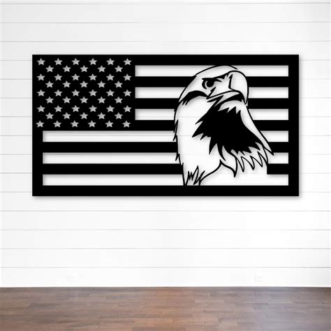 American Eagle Flag Heirloom Metal Sign — Gen2Come Metals