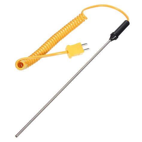 K-Type Thermocouple Probe Stainless Steel Sensors Temperature ...