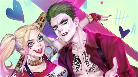 Anime Harley Quinn and Joker Wallpapers - Top Free Anime Harley Quinn ...