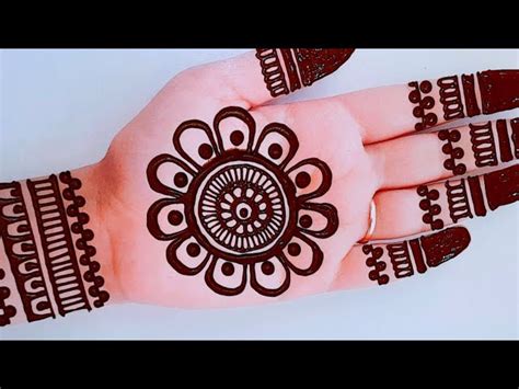 Easy Mehndi Designs For Hands For Kids