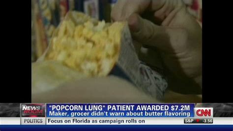 Popcorn lung is real. Diacetyl (butter flavoring) in microwaveable ...