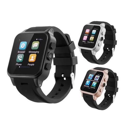 Android 3G Smartwatch Heart Rate Tracker Smart Watch Support SIM WIFI ...