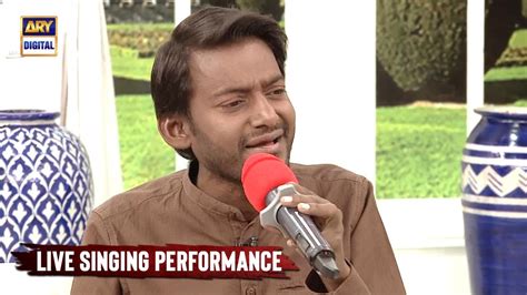 Asad Abbas live singing performance In Good Morning Pakistan - YouTube