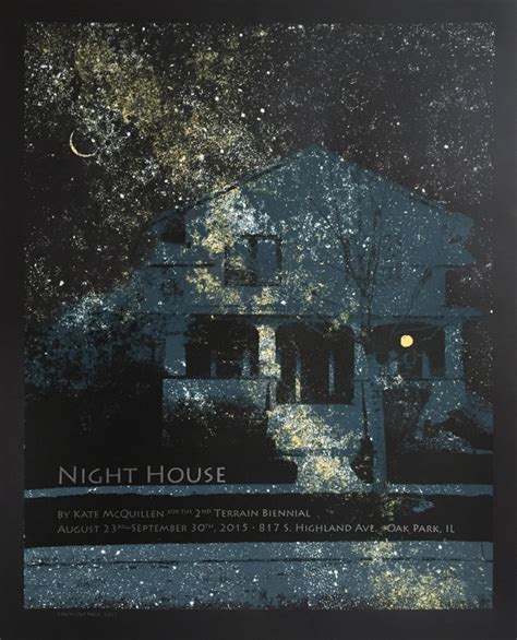 Night House: Artist Cloaks Suburban Home Facade in Starry Skies - WebUrbanist