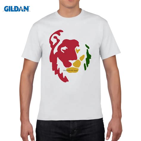 GILDAN designer t shirt Rasta Reggae Printed 2016 Summer Design Short sleeve O Neck T Shirt ...