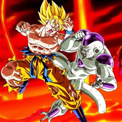 Goku Super Saiyan Vs Frieza Full Power