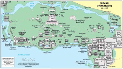 Beijing Summer Palace Map - MapSof.net