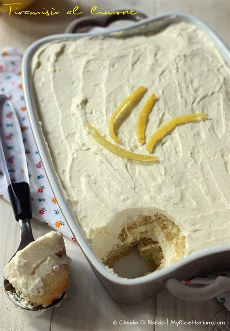 My Ricettarium: Tiramisù al limone