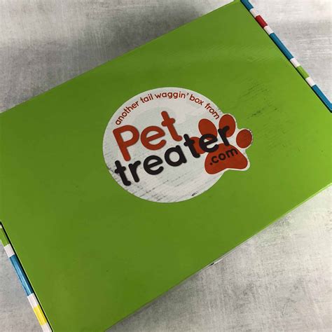 Pet Treater Dog Subscription Box Review + Coupon - March 2018 - Hello Subscription