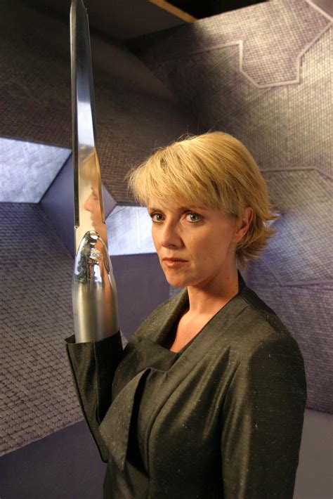 Celebrities, Movies and Games: Amanda Tapping - Stargate Stills