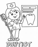 Fun And Educational Dentist Coloring Pages For Kids sketch template