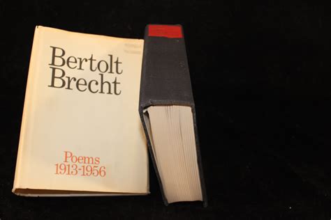 Bertolt Brecht Poems 1913-1956 by Brecht, Bertolt; Willett, John (Ed.); Manhein, Ralph (Ed ...