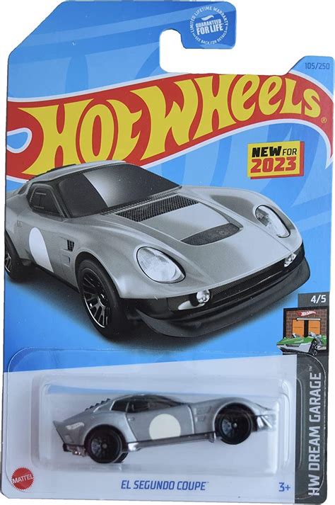 Amazon.com: Hot Wheels El Segundo Coupe, HW Dream Garage 4/5 [Silver ...