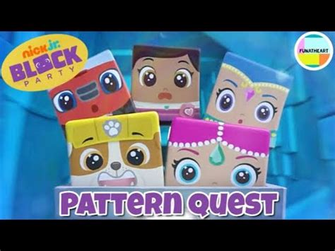 🌟 Nick Jr. Block Party: Pattern Quest (Play Along Games) # ...