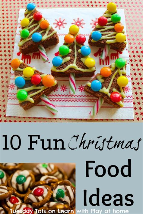 Learn with Play at Home: 10 Fun Christmas Food Ideas