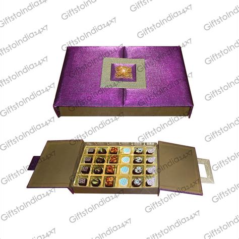 Enticing Purple Chocolate Box | Chocolates