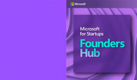 Microsoft Founders Hub | Snab Blog