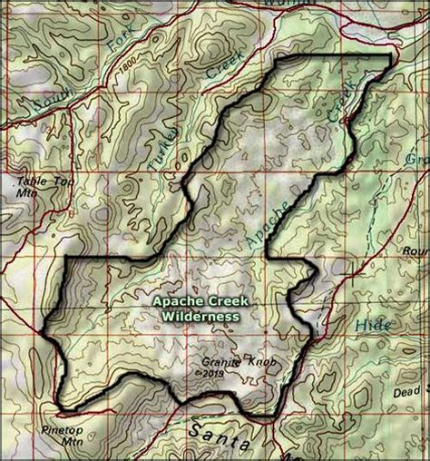 Prescott National Forest Map