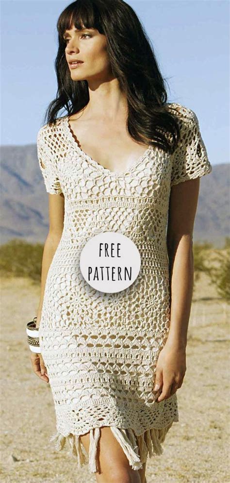 Crochet Summer Dress Free Pattern Knit Summer Dress, Crochet Summer ...