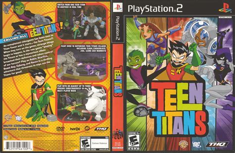 Teen Titans PS2 cover