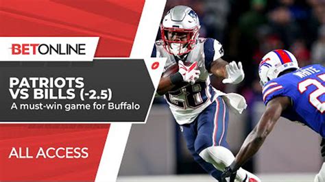 Red Hot Pats 3-Point Underdogs Against Bills? | Patriots vs Bills | BetOnline All Access NFL ...