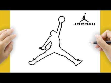 Michael Jordan Logo Step By Step How Draw The T