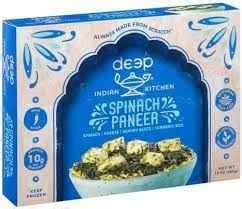 Buy Deep Spinach Paneer 10 Oz | India Grocers - Quicklly