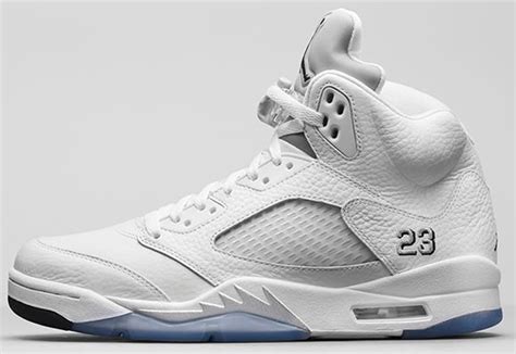 Air Jordan 5 'Metallic Silver' - Release Info- SneakerFiles