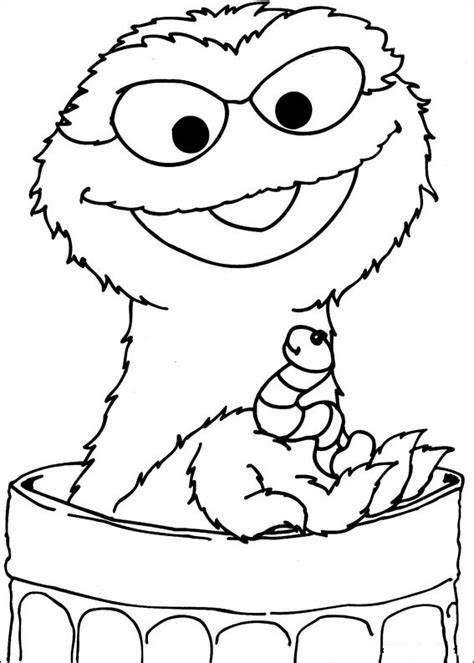 Free Printable Sesame Street Coloring Pages For Kids