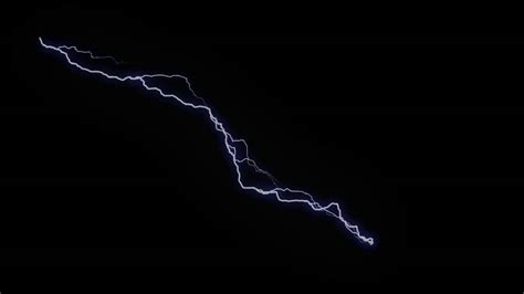 Lightning on Black (FREE) : Motion graphics - YouTube