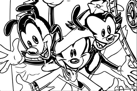 Homepage Animaniacs Dvd Cover Coloring Page - Wecoloringpage.com