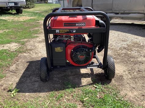 Predator 9000 Portable Generator BigIron Auctions