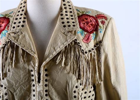 Women's Double D Ranch Wear Western Dress Leather Jacket | EBTH