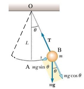 A Simple Pendulum Is Shown in Several States