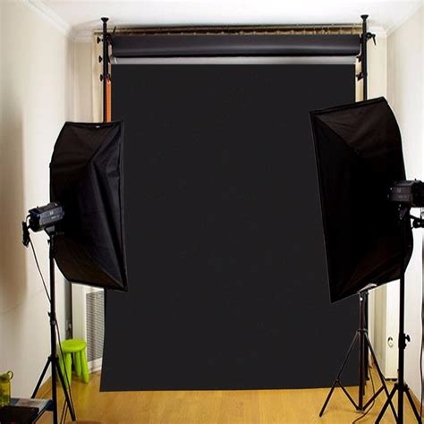 3x5ft black photography backdrop background studio photo indoor screen ...