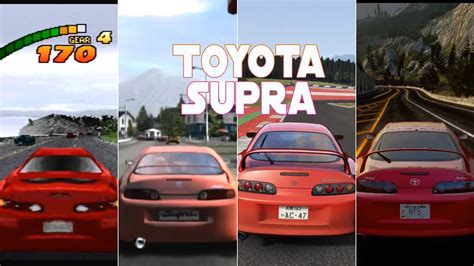 TOYOTA SUPRA (Gen 4) in 22 Racing Games - YouTube