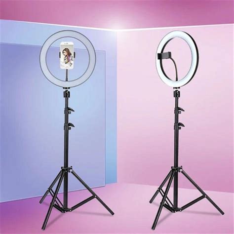 GiftMax Digitek DRL10 10 Inches LED Ring Light with Tripod for Camera