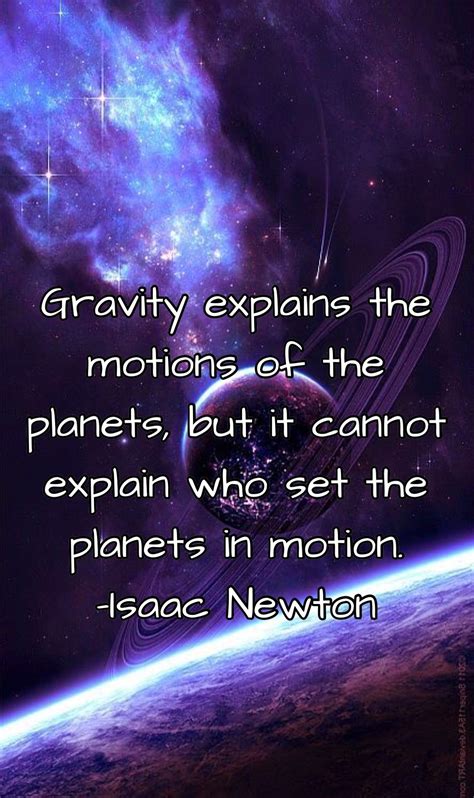 Isaac Newton Quote science intelligent design God higher power | Isaac newton quotes, Isaac ...