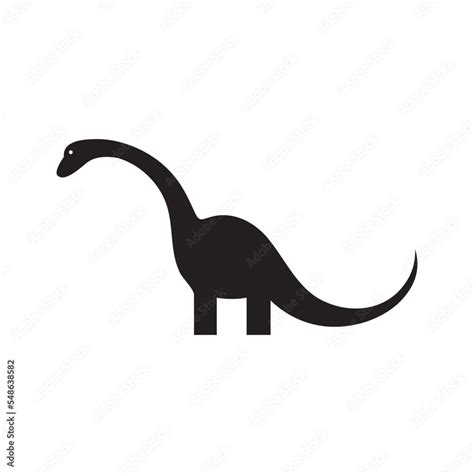 Dinosaur logo image free vector Stock Vector | Adobe Stock