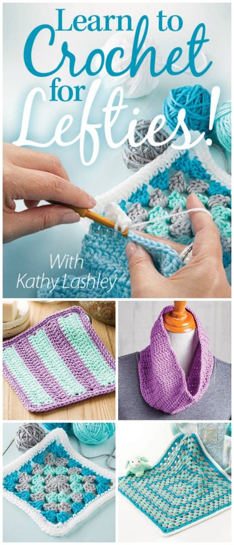 Learn How to Crochet Left Handed with 20 Patterns to Try - Crochet News