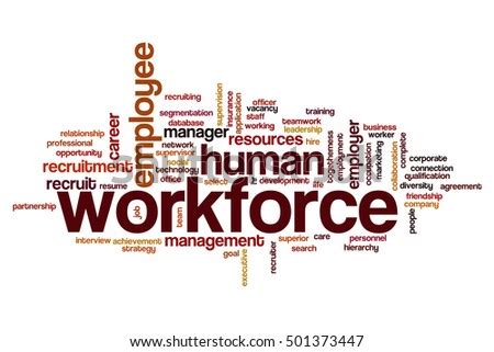 Workforce Word Cloud Concept Stock Illustration 501373447 - Shutterstock