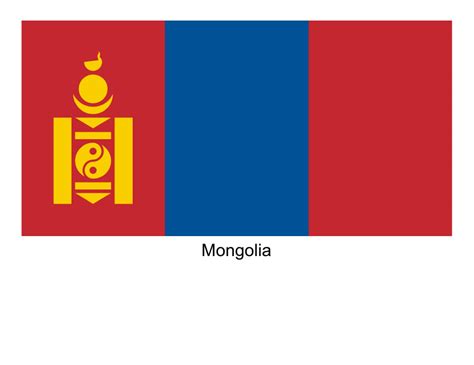 Mongolia Flag Template Download Printable PDF | Templateroller