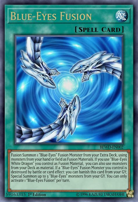 Custom Yu-Gi-Oh! Cards: Blue-Eyes Support : r/yugioh