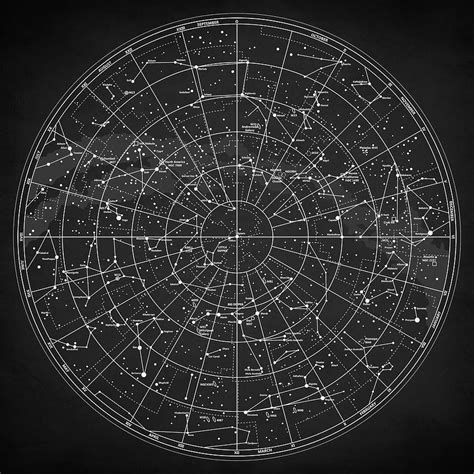 Constellation Map Northern Hemisphere