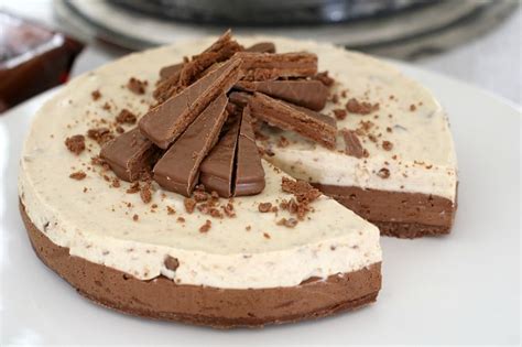 No-Bake Double Layer Tim Tam Cheesecake - Bake Play Smile