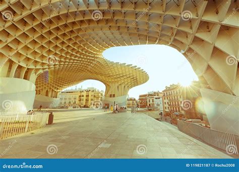 Seville, Modern Architecture of the Metropol Parasol Setas De Sevilla Editorial Photography ...