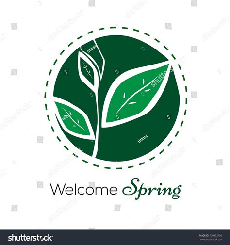 Spring Logo Template Stock Vector (Royalty Free) 409372756 | Shutterstock