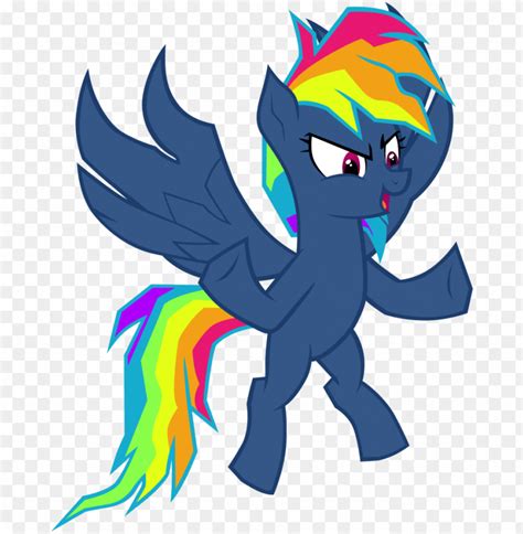 my little pony evil rainbow dash PNG image with transparent background | TOPpng