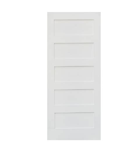 Shaker 5-panel Solid Door Toronto | The Reno Superstore